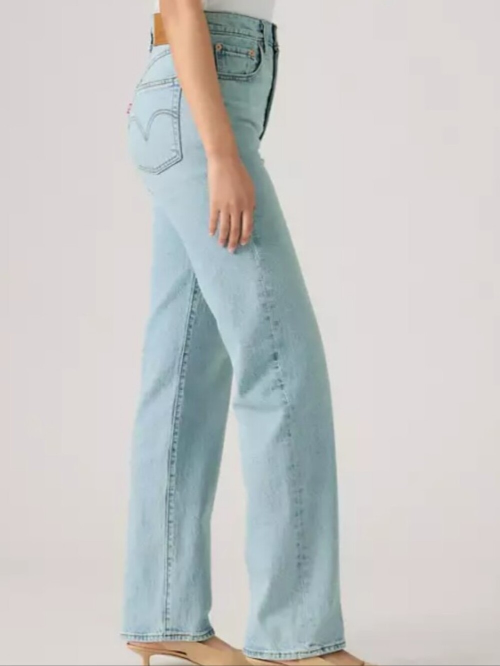 Levis Womens Ribcage Straight Ankle Jean